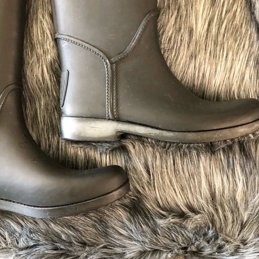 Coach Fleece lined Rainboots